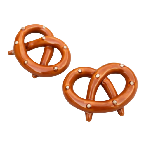 Covrig decorativ din ceramică 5–6 cm – element creativ pentru buchete